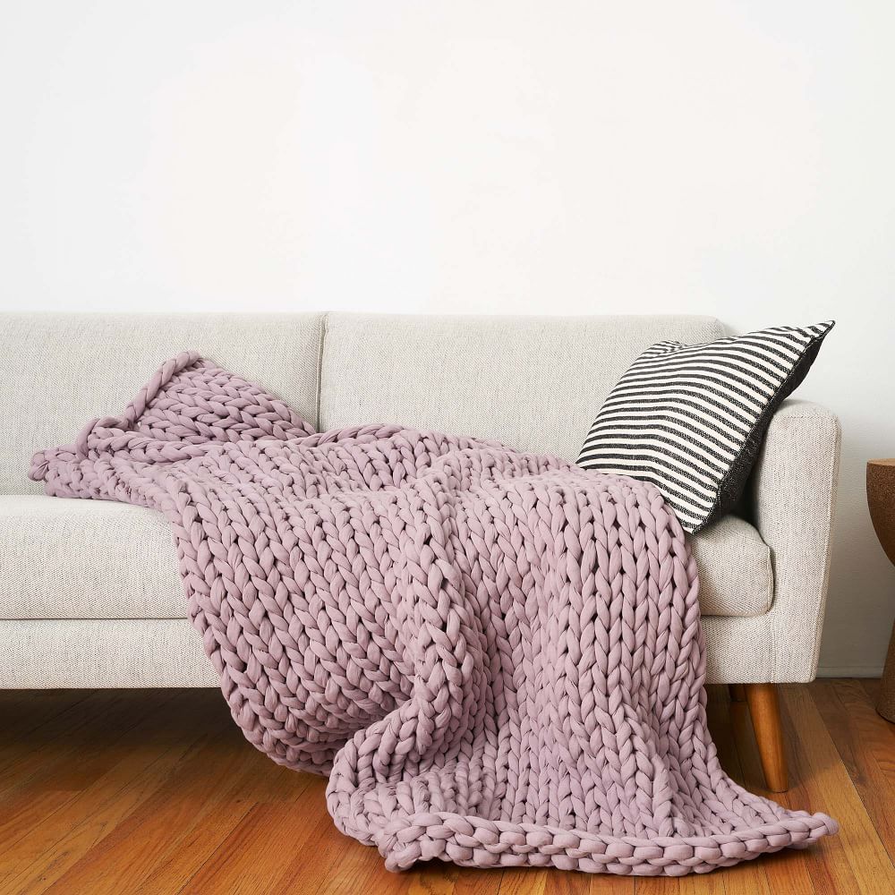 Bearaby TENCEL™ Napper Weighted Blanket West Elm