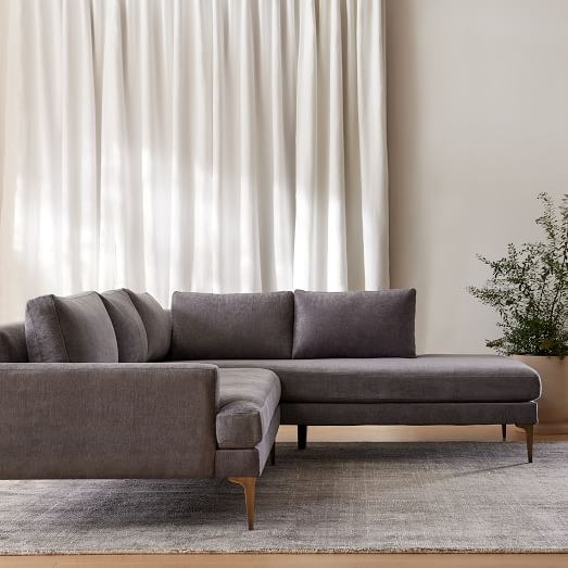 Andes 2-Piece Terminal Chaise Sectional
