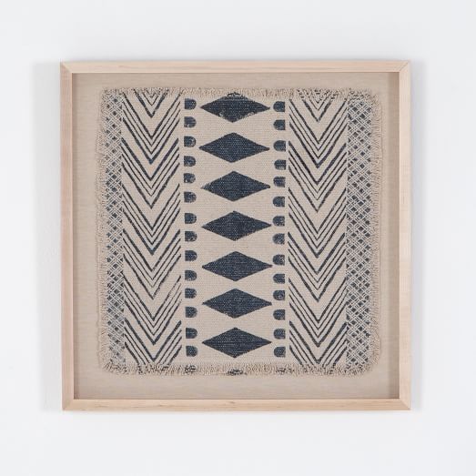 Susannah Framed Textile Art - Textile Wall Art Framed Susannah Framed Textile Art - Textile Wall Art Framed