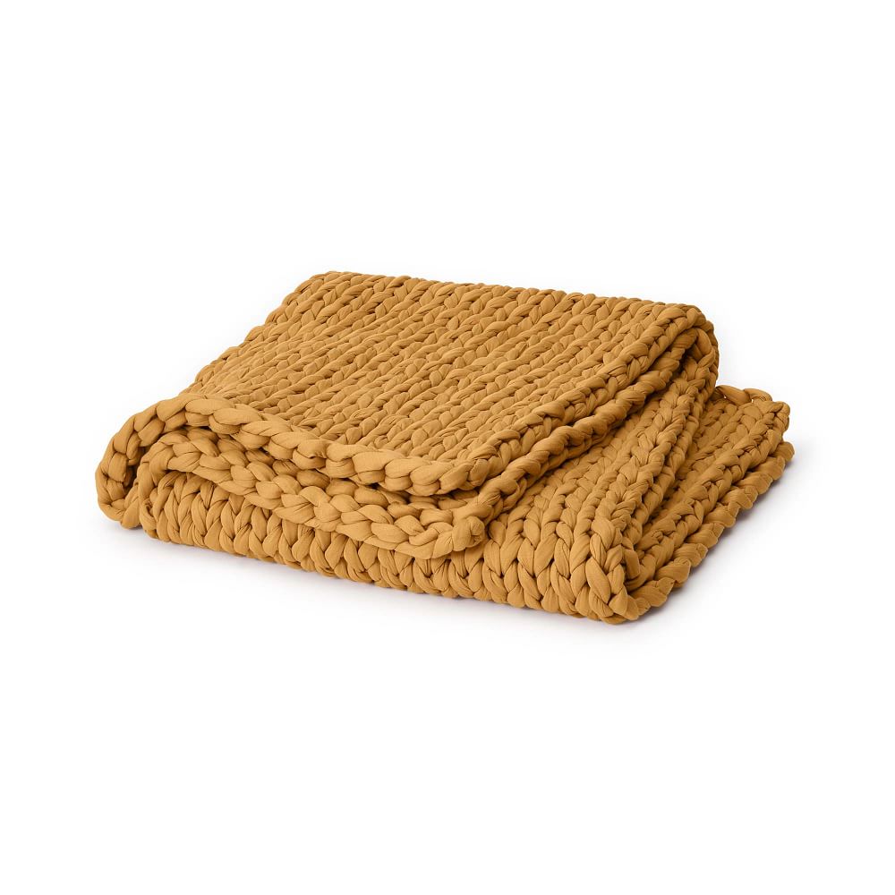 Bearaby TENCEL™ Napper Weighted Blanket West Elm