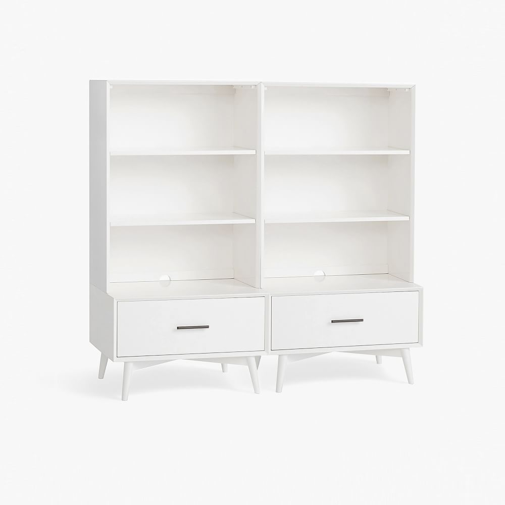 MidCentury Kids Storage Hutch Drawer Base West Elm