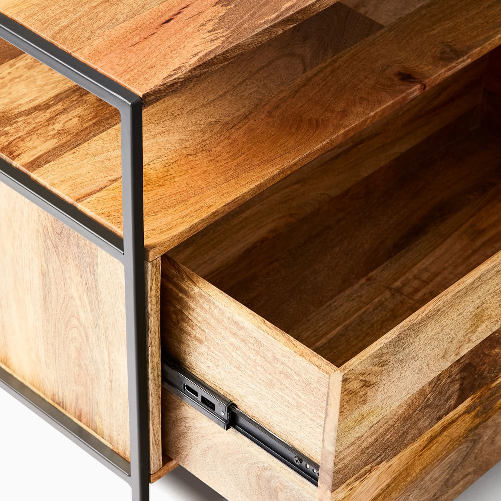 Industrial Storage Media Console (96") West Elm