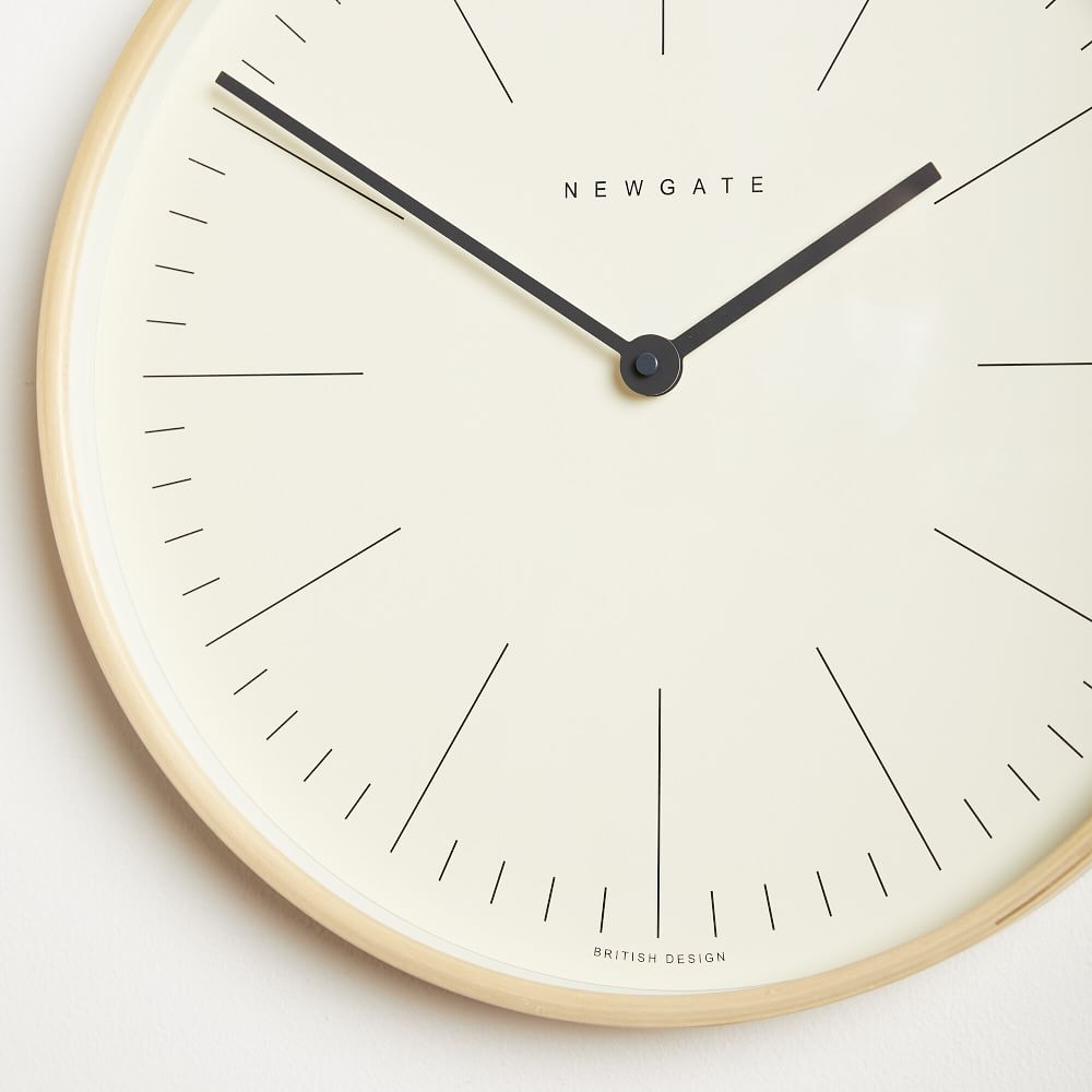 Newgate Mr. Clarke Wood Cased Wall Clocks West Elm