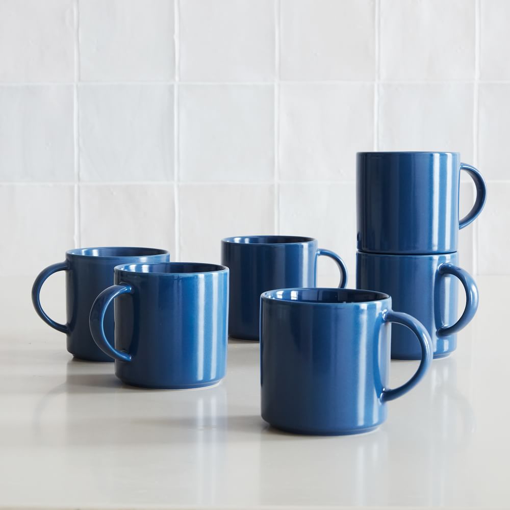 Strawberry Fayre Design Set of 6 China Mugs Gift Boxed Coffee Tea Mug Ideal Gift