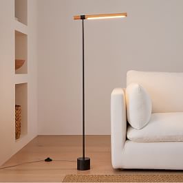 Straight Line LED Floor Lamp