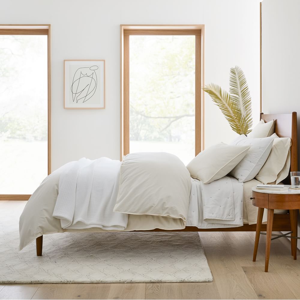 Hazy Lattice Rug West Elm