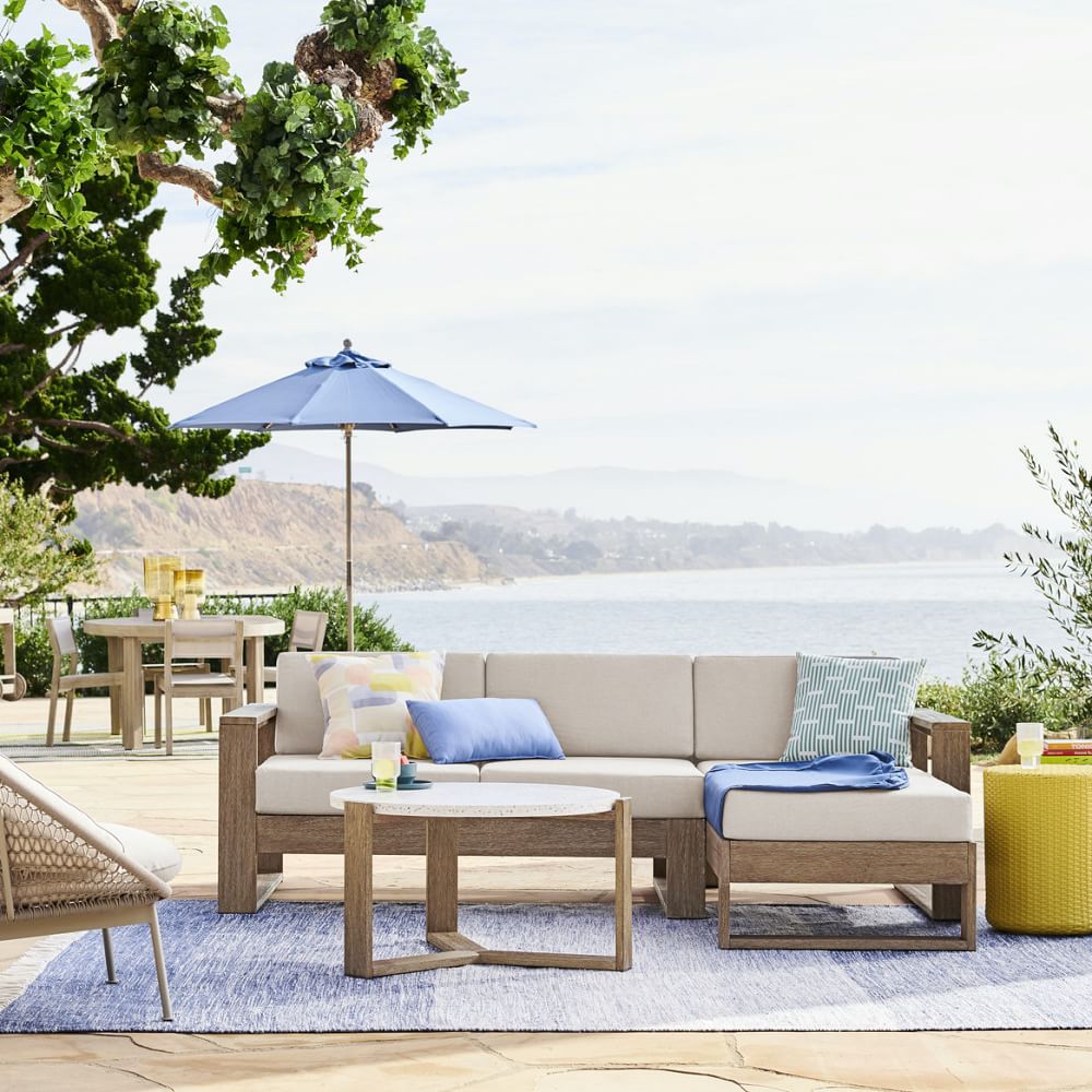 Outdoor Round Umbrella West Elm