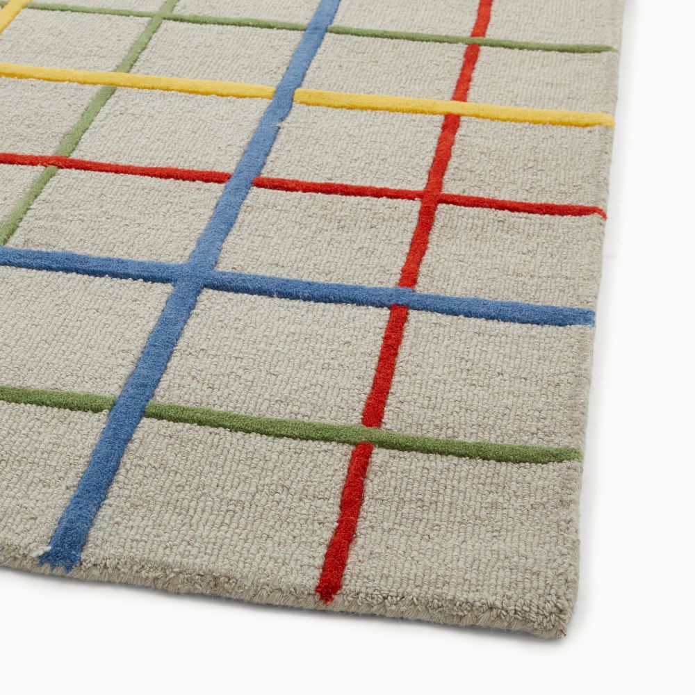 Ada Twist Graph Paper Rug | West Elm