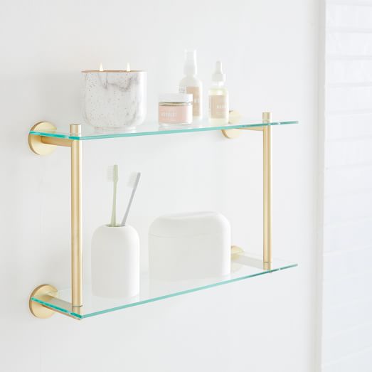 Bathroom Storage Glass Shelves Semis Online