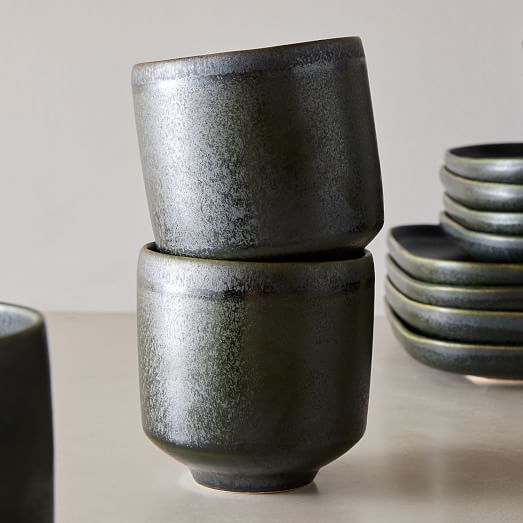 Kanto Matte Glaze Stoneware Dinnerware (Set of 24)