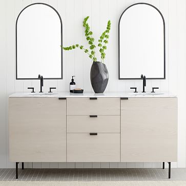 Delphine Double Bathroom Vanity (72&quot;)