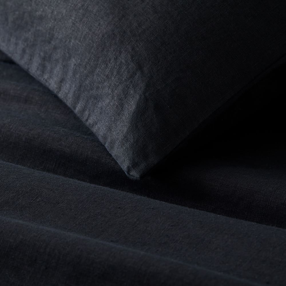 Linen Duvet Cover & Shams West Elm