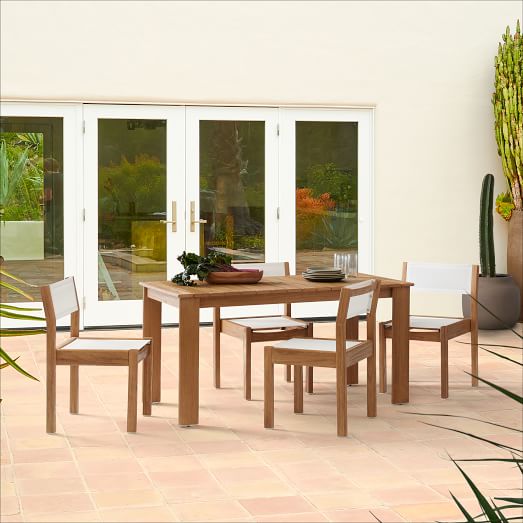 Playa Outdoor Dining Table Textilene, Outdoor Dining Rooms To Go