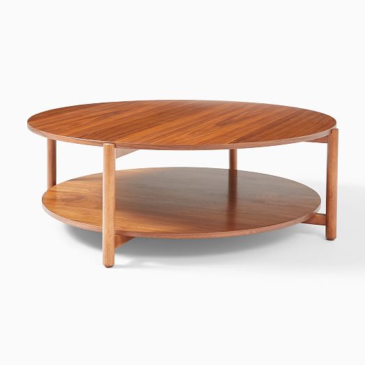 Jordi Coffee Table, Round Mirror Coffee Table Canada With Storage Drawers