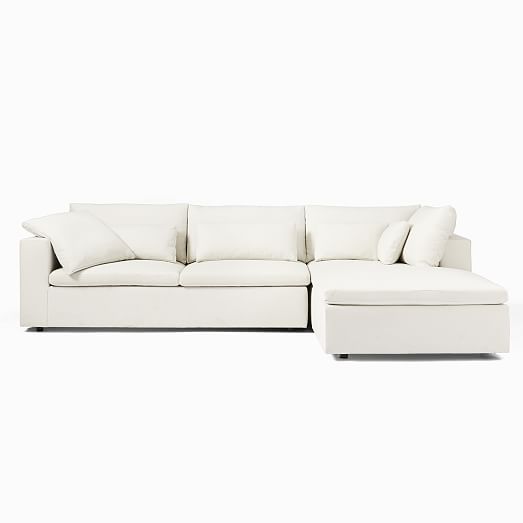 Harmony Modular 3 Piece Chaise Sectional | Sofa With Chaise