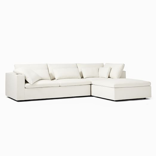 Harmony Modular 3 Piece Chaise Sectional | Sofa With Chaise