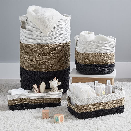 changing table storage baskets