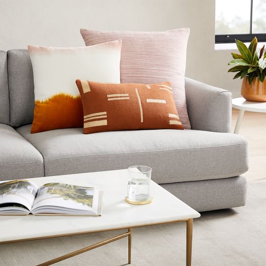 Interior Design Minimalist Couch Pillows Living Room Bedding Boho Earth Tones Square Throw Pillow Bohemian Decor Neutrals