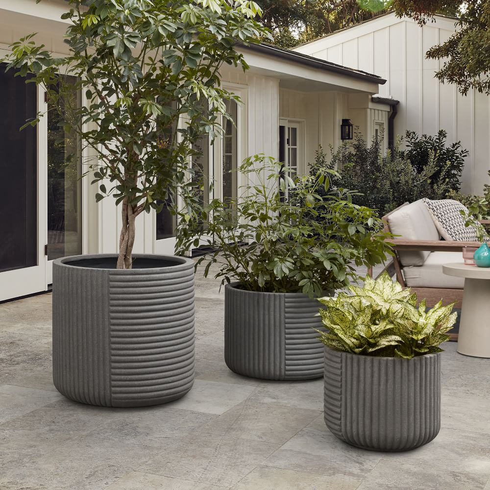 West Elm Outdoor Planters