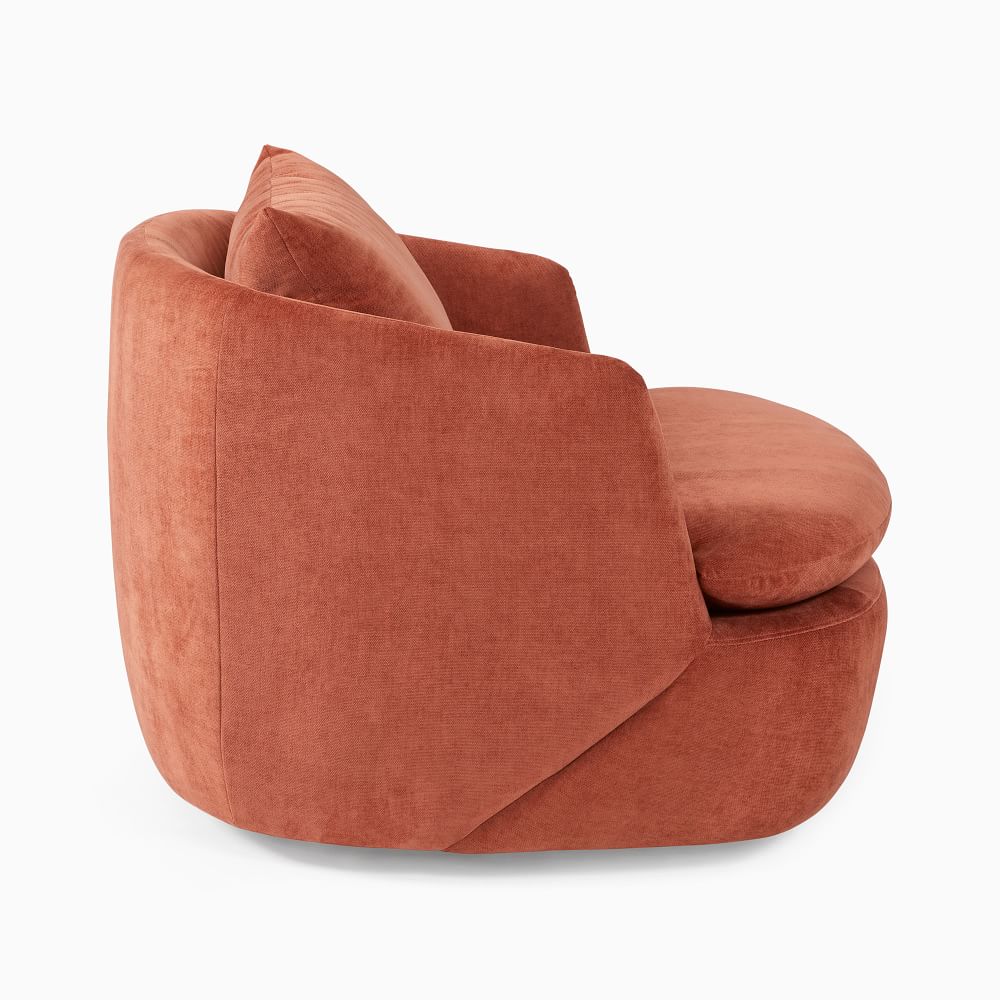 Crescent Grand Swivel Chair West Elm