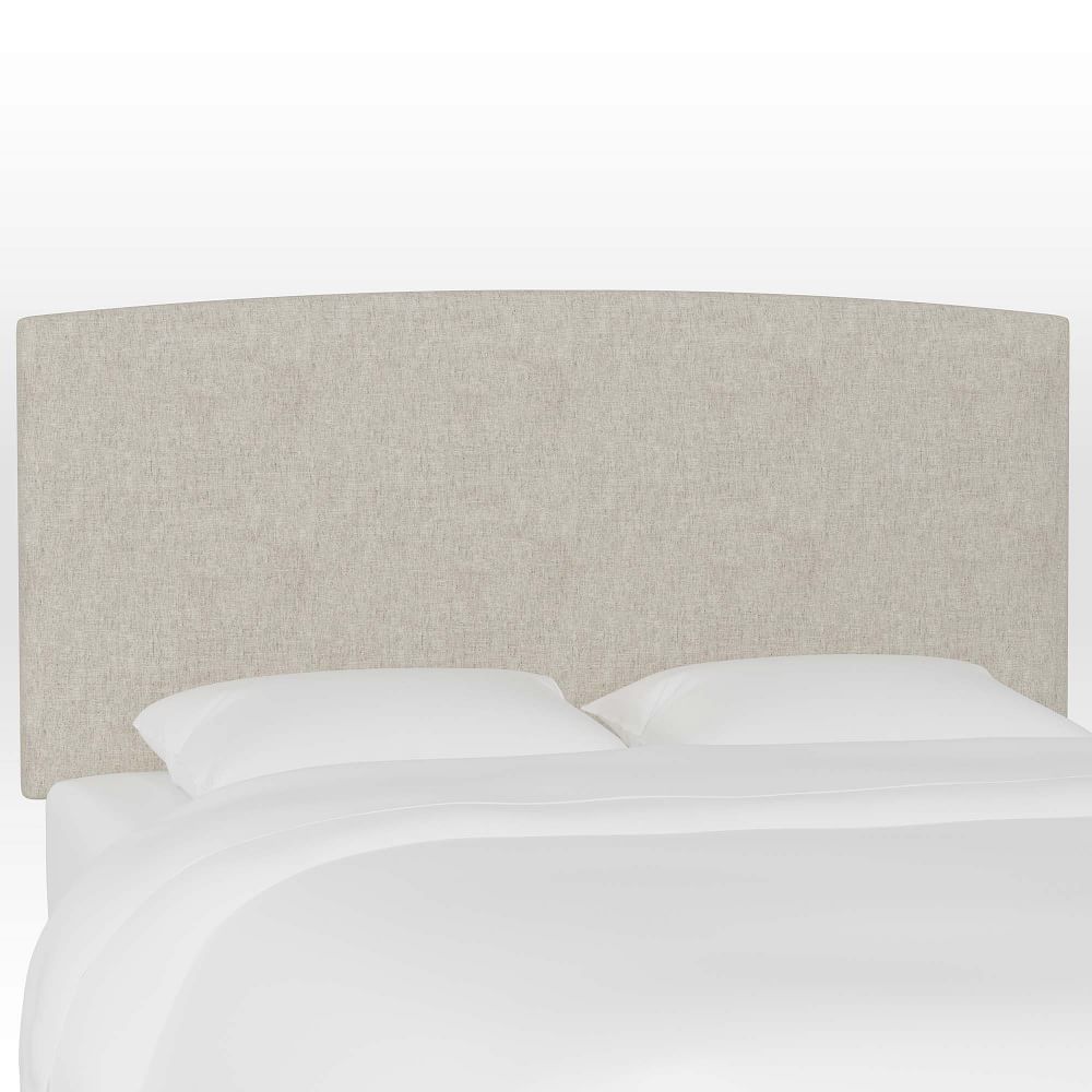 Curved Upholstered Headboard West Elm