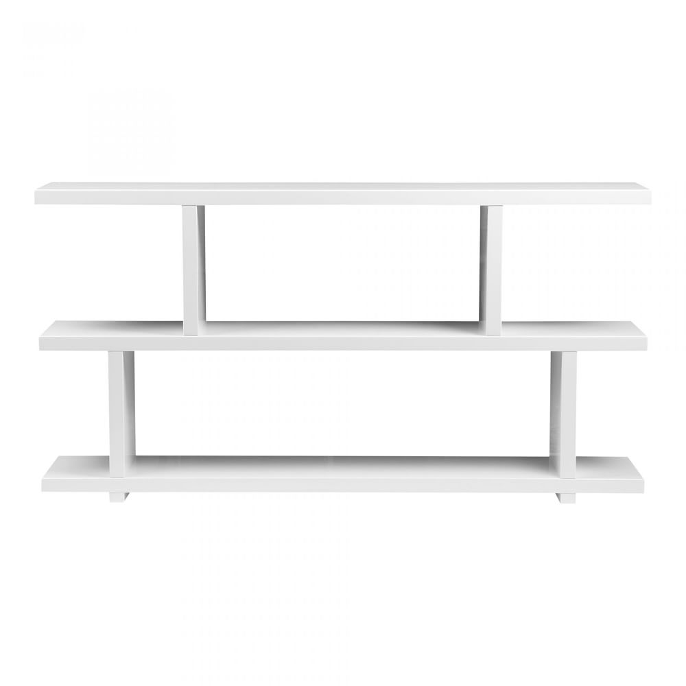 Modern Staggered Shelf Small (63") West Elm