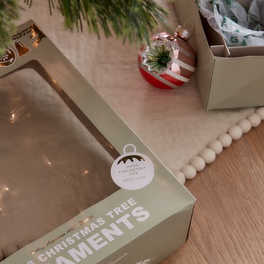 Shiny Brite Christmas Ornaments West Elm 2022