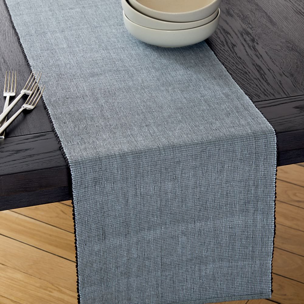 Riviera Cotton Table Runner | West Elm