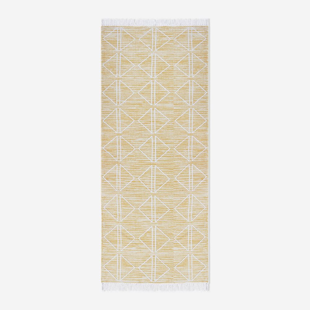 Reflected Diamonds Outdoor Rug West Elm