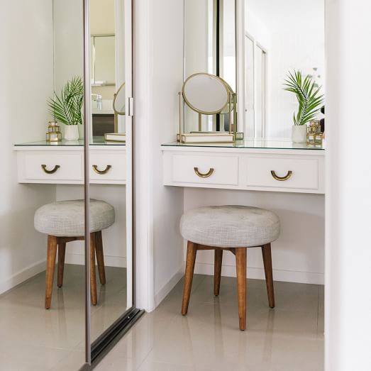 mid century vanity chair