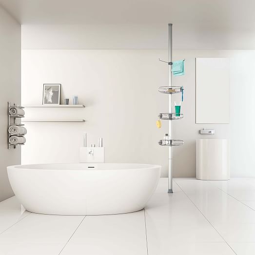 Simplehuman Tension Shower Caddy, Best Floor To Ceiling Shower Caddy Philippines