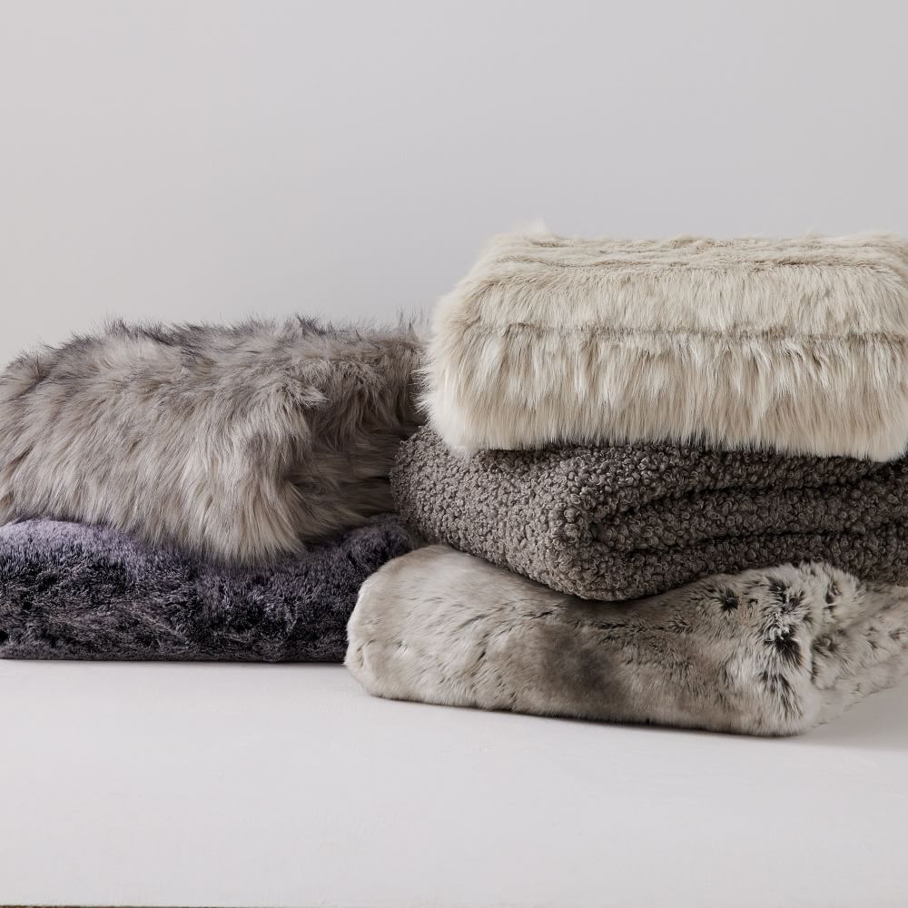 Faux Fur Throws West Elm
