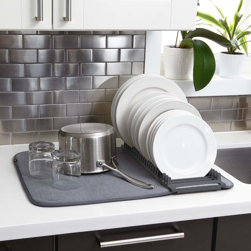 Udry Dish Rack & Drying Mat | West Elm