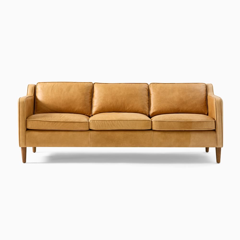 Hamilton Leather Sofa (70"91") West Elm