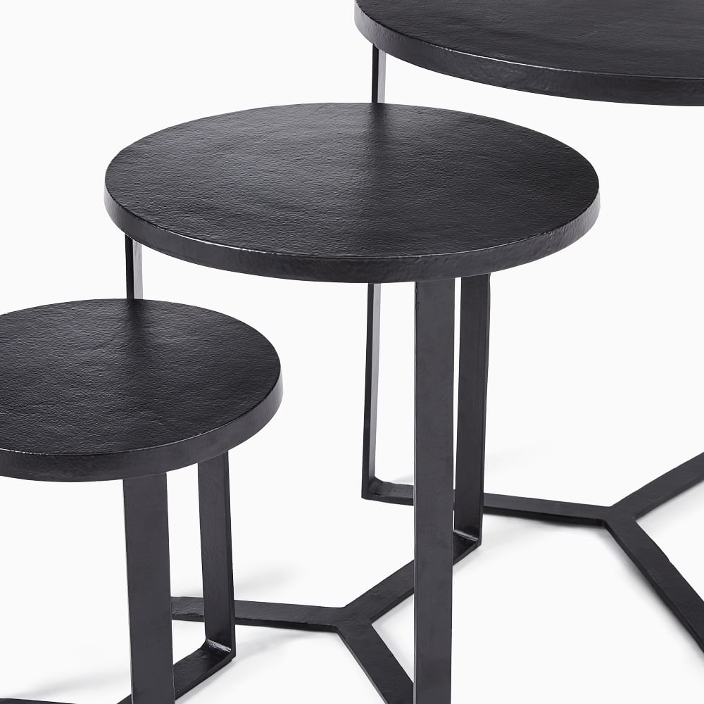 Reese Nesting Side Tables (10"20") Set of 3 West Elm