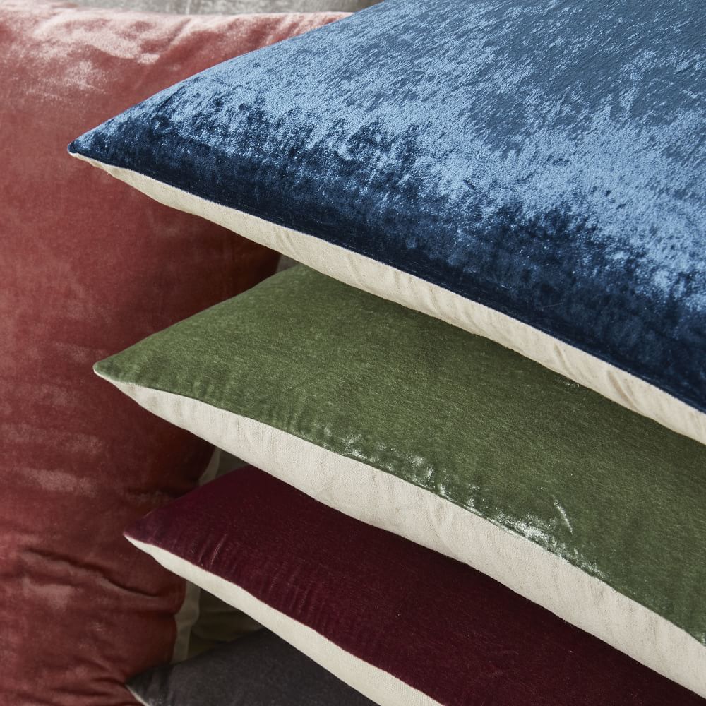 Lush Velvet Pillow Covers West Elm