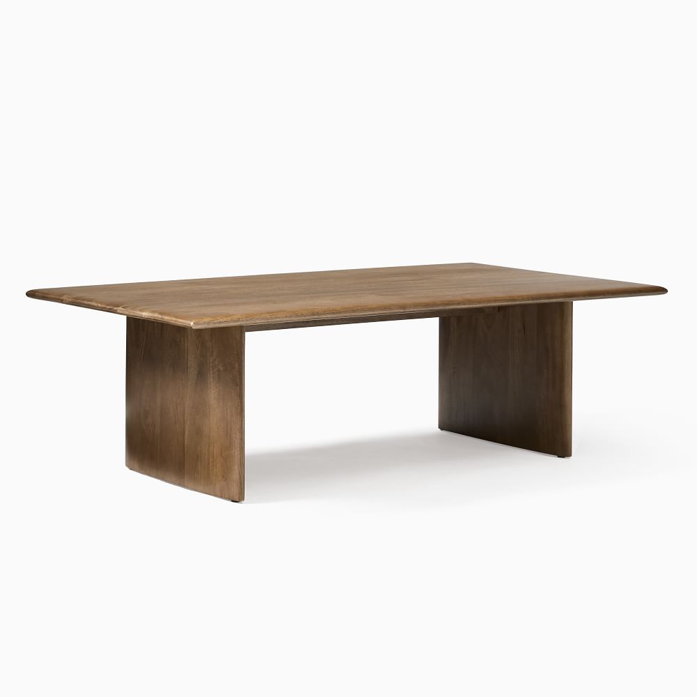 Anton Solid Wood Coffee Table Rectangle West Elm