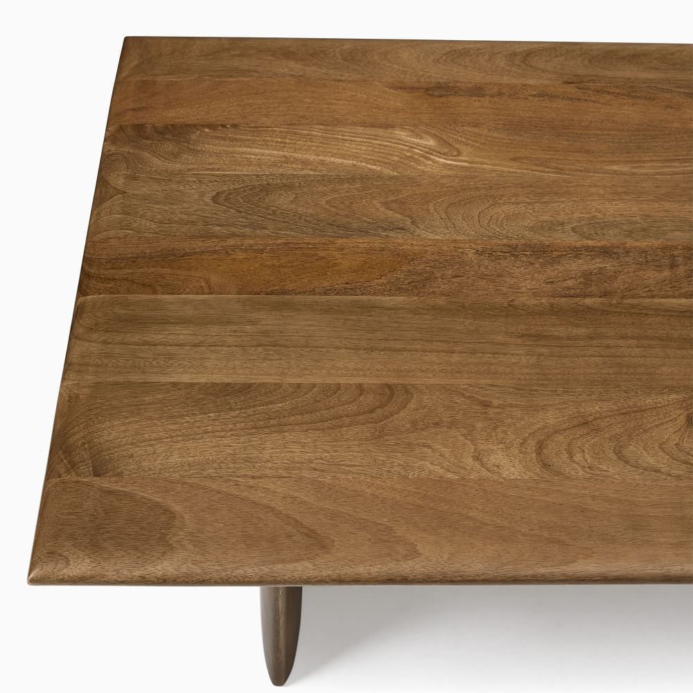 Anton Solid Wood Coffee Table Rectangle West Elm