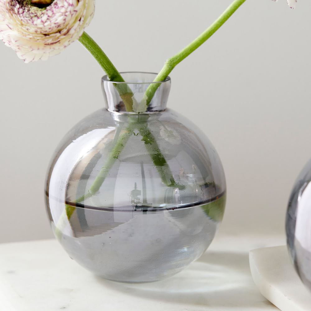 Colored Glass Bud Vases (Set of 3) West Elm