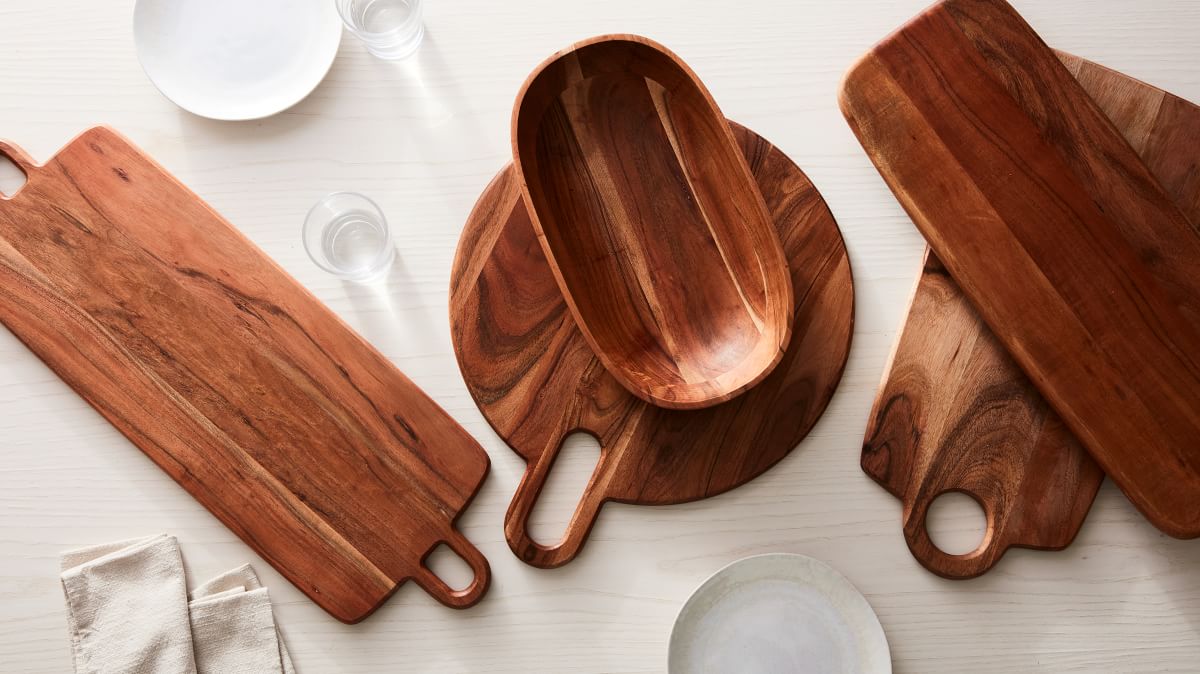 Eden Wood Serveware Collection West Elm