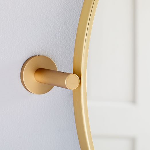 Metal Frame Pivot Round Wall Mirror 24 Metal Frame Pivot Round Wall Mirror 24, Metal Frame Pivot Mirror Round Antique Brass