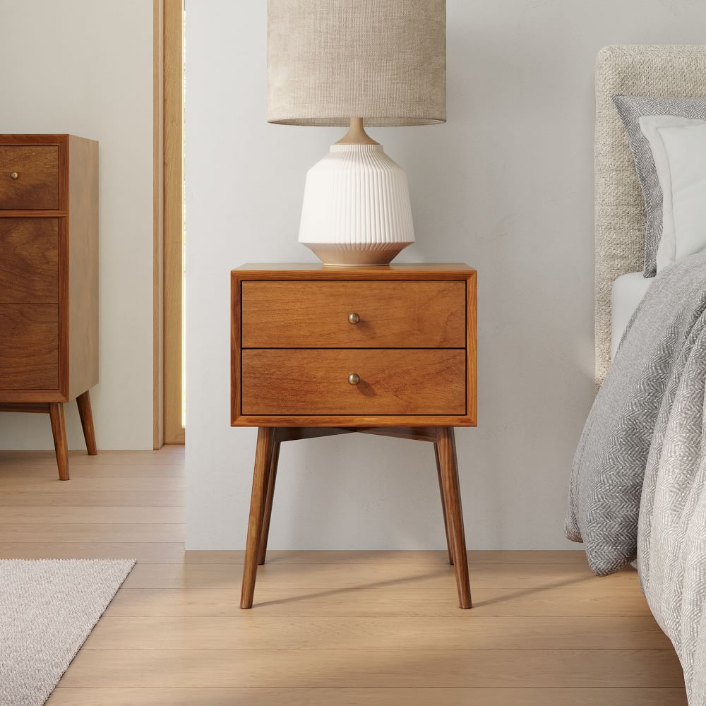 A west elm Mid-Century Closed Nightstand (18"–25")