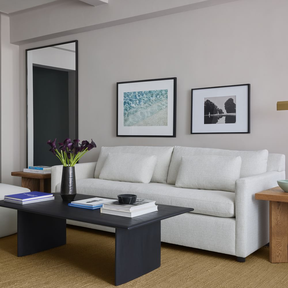 Anton Solid Wood Coffee Table Rectangle West Elm