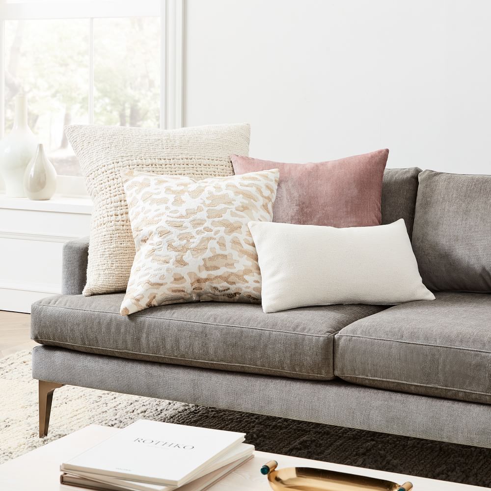 Cozy Weave Pillow Cover West Elm
