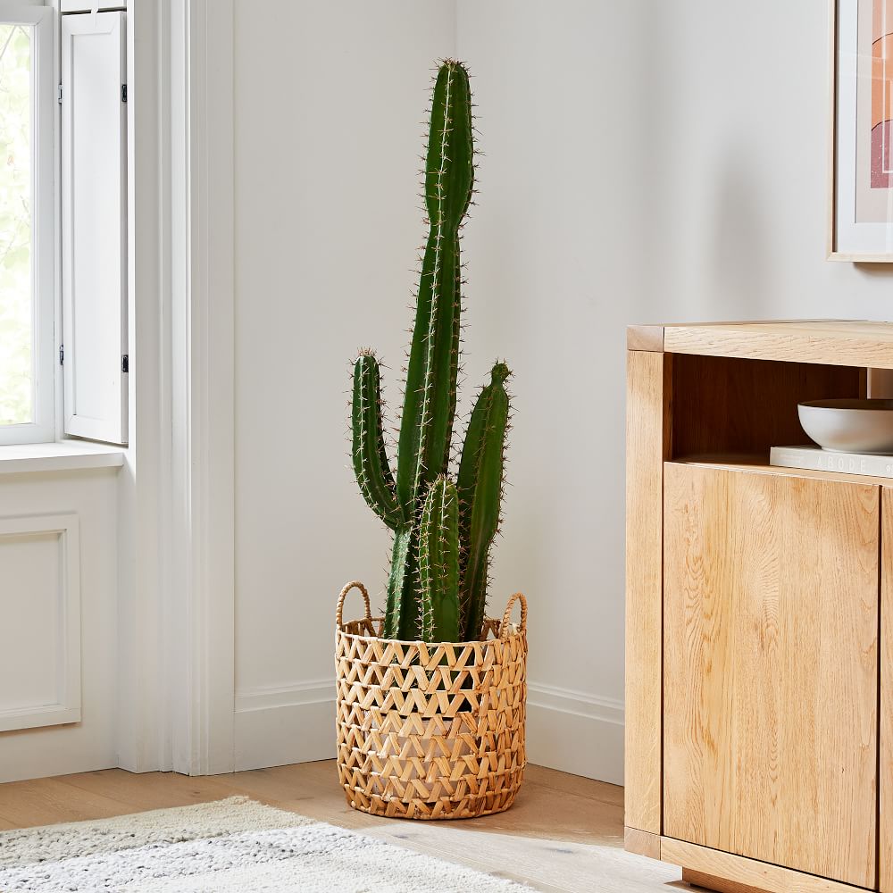 Open Weave Zigzag Seagrass Baskets Natural West Elm
