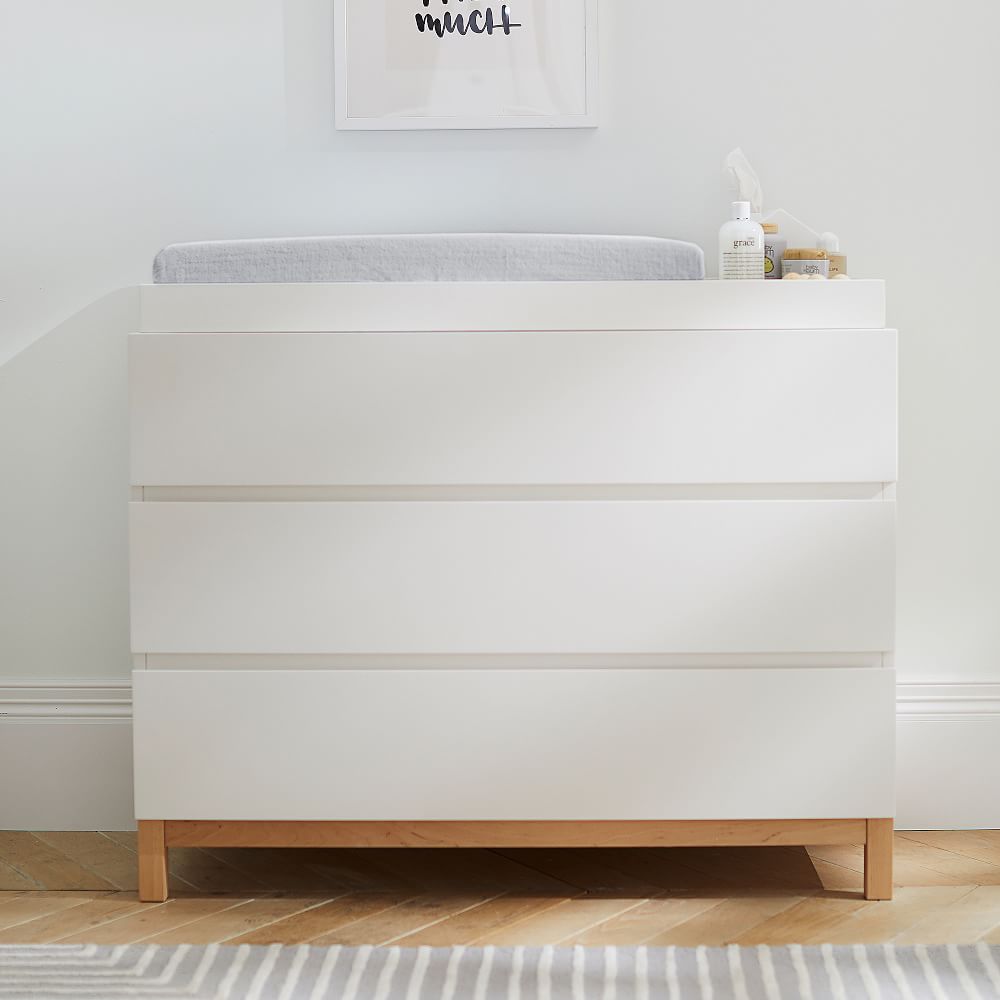 Layton 3Drawer Changing Table White West Elm