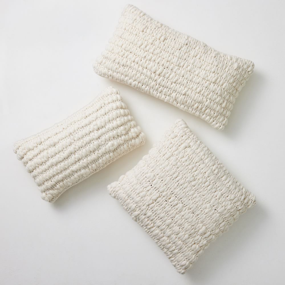 Chunky Knit Pillow Cover West Elm