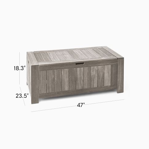 Portside Outdoor Storage Trunk | West Elm