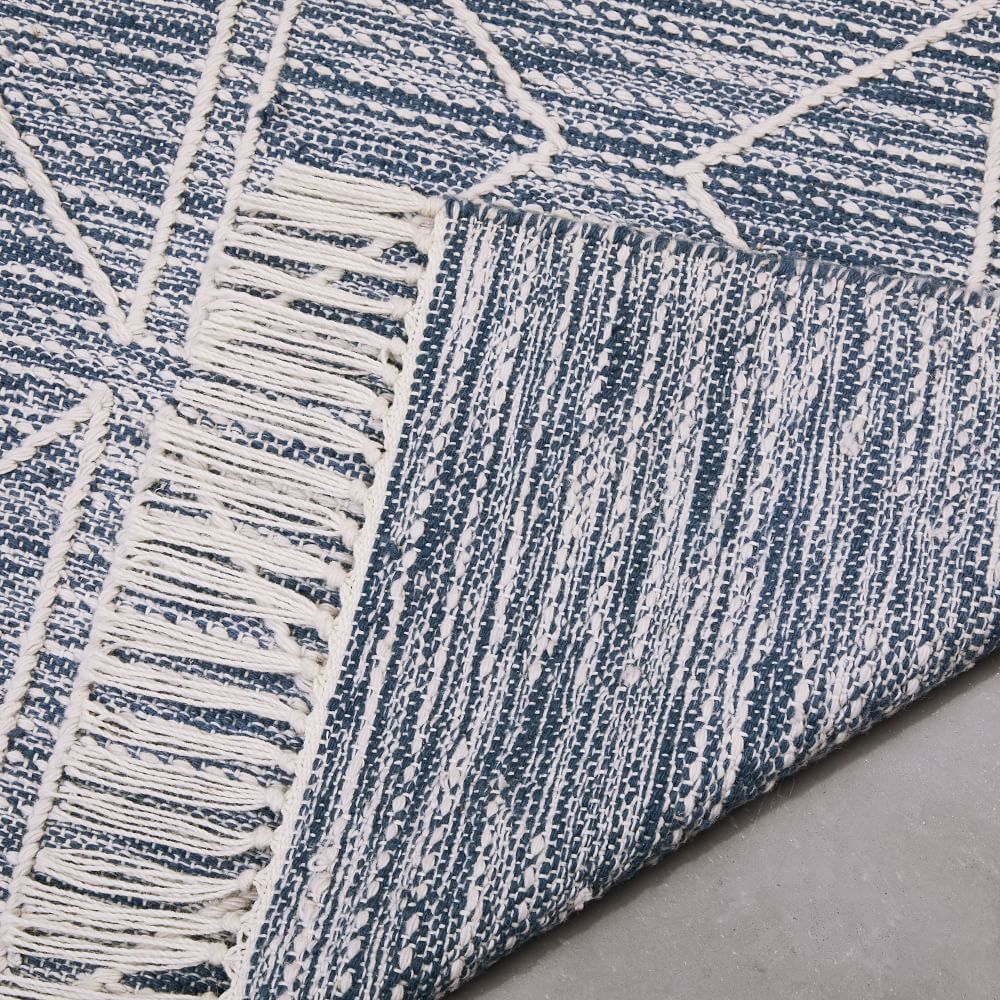 Reflected Diamonds Outdoor Rug West Elm