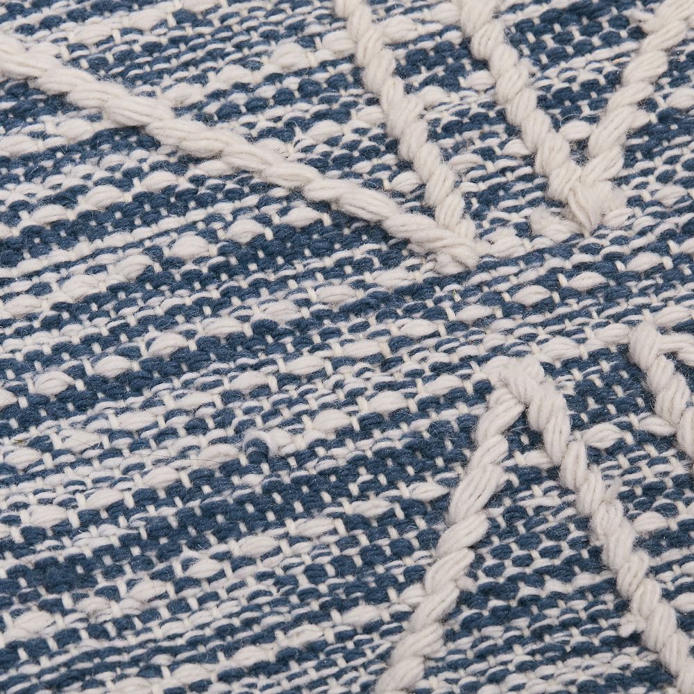 Reflected Diamonds Outdoor Rug West Elm